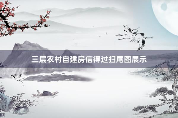 三层农村自建房信得过扫尾图展示